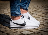 Nike Cortez Leather 'White Black'