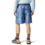 Versace x Fendi 'FENDACE DENIM PATCHWORK JACQUARD SHORTS'