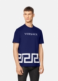 Versace T-Shirt 'Blue White'