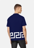 Versace T-Shirt 'Blue White'