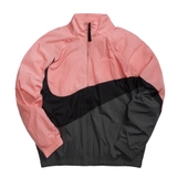 Nike Áo Jacket Gió Swoosh Pink Black