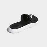 Dép Adidas Logo 'White Black'