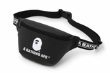 Bape waist bag black