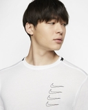 Nike Áo Sleeve Swoosh White (form Âu)