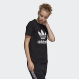 Adidas Áo Original truyền thống đen trắng (form Á)