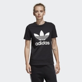 Adidas Áo Original truyền thống đen trắng (form Á)
