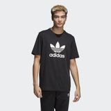 Adidas Áo Original truyền thống đen trắng (form Á)