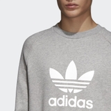 Adidas Sweater Logo Xám (form Âu)