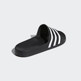 Dép Adidas Basic Logo 'Đen Trắng'