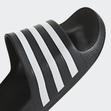 Dép Adidas Basic Logo 'Đen Trắng'