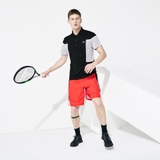 Lacoste Polo SPORT Mesh Panel Tennis Black