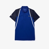 Lacoste Polo SPORT Mesh Sleeved Tennis Blue