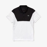 Lacoste Polo Sport Pique White Black (form Âu)