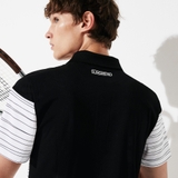Lacoste Polo Sport Pique White Black (form Âu)