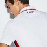 Lacoste Polo Block Pique White Red (form Âu)