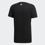 Adidas Áo logo đen thời trang (form Á)