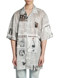 Sơ mi Balenciaga 'Newspaper'