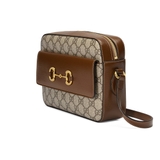 Túi Gucci Horsebit Monogram 'Brown'