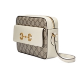 Túi Gucci Horsebit Monogram 'White'