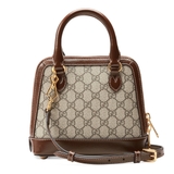 Túi Gucci Horsebit Monogram 'Brown'