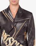 Áo khoác Moschino cổ Vest '2 trong 1'