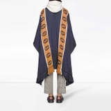 Áo Poncho Gucci 'Big Logo'