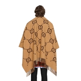 Áo Poncho Gucci Hai Mặt 'GG'