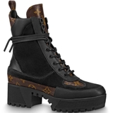 LV Boot Cao Gót 'Black'