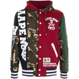 Áo Bomber AAPE by BAPE 'Red Camo'