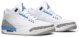 Jordan 3 Retro 'UNC'