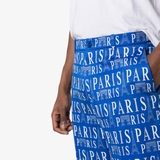 Quần cụt Balenciaga Paris 'Blue'