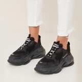 Balenciaga Triple S - Clear Sole 'Triple Black'