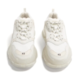 Balenciaga Triple S - Clearsole 'Triple White'