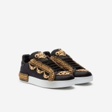 D&G Portofino Sneakers Royal 'Black Gold'