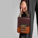 Dsquared2 Logo Key Bag 'Brown - Gold'