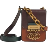 Dsquared2 Logo Key Bag 'Brown - Gold'