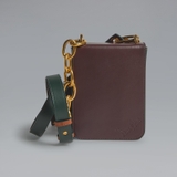 Dsquared2 Logo Key Bag 'Brown - Gold'