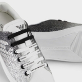 Emporio Armani Slitter Sneaker 'Silver'