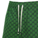 Quần short Gucci Monogram GG 'Green'