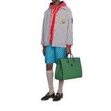 Quần short Gucci Monogram GG 'Blue'