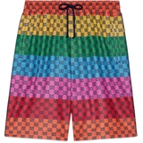 Quần short Gucci Monogram GG 'Multicolor'