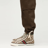 Gucci OTG High Top Sneaker 'GG - Gỗ Mun'