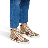 Gucci OTG High Top Sneaker 'GG - Gỗ Mun'