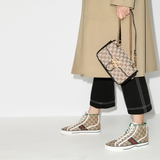 Gucci OTG High Top Sneaker 'GG - Gỗ Mun'