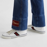 Gucci OTG High Top Sneaker 'GG - Lụa Trắng'  ‎