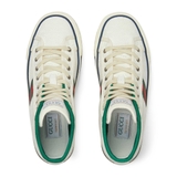 Gucci OTG High Top Sneaker 'GG - Lụa Trắng'  ‎