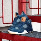 Levi's x Jordan 4 Retro 'Blue Denim'