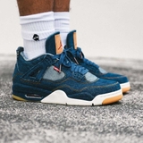 Levi's x Jordan 4 Retro 'Blue Denim'