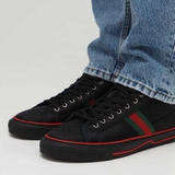 Gucci OTG High Top Sneaker 'GG - Lụa Đen'  ‎