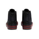 Gucci OTG High Top Sneaker 'GG - Lụa Đen'  ‎